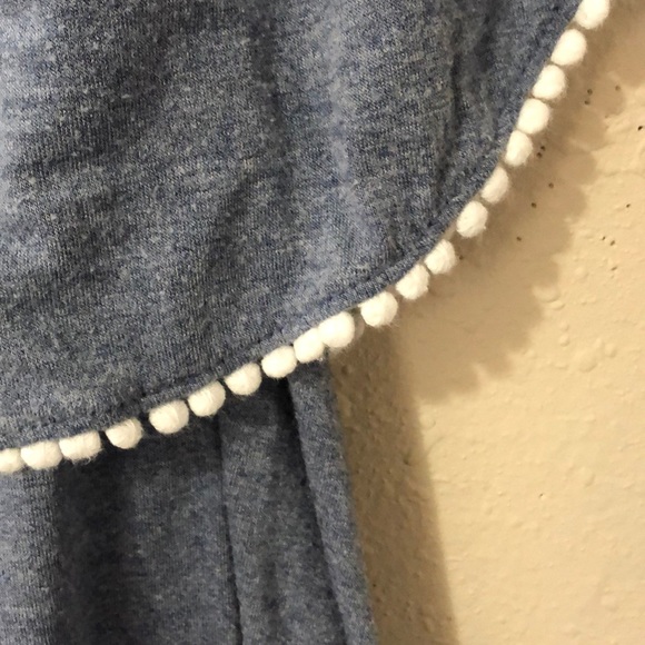 Off the shoulder Top with Pom Detail - Picture 2 of 5